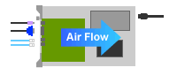 前面I/O 背面電源インレット